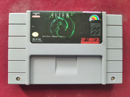 Alien 3 ( Juego Súper Nintendo Snes ) 20v          _\(^o^)/_