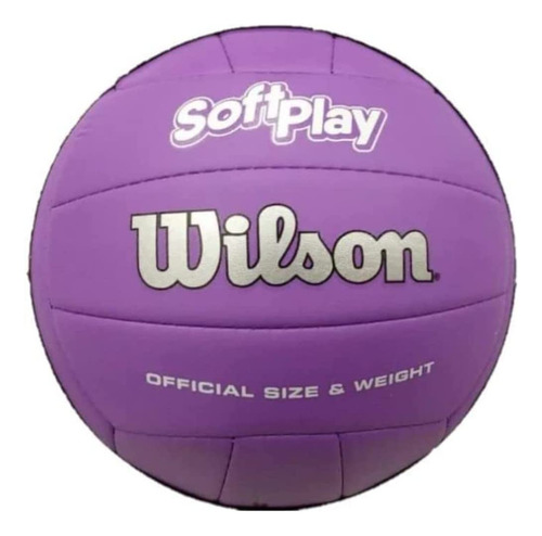 Wilson Soft Play Volleyball Al Aire Libre - Purple