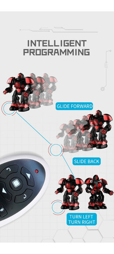 Robot Inteligente A Control Remoto Y Lanza Tazos Personaje Robot X1