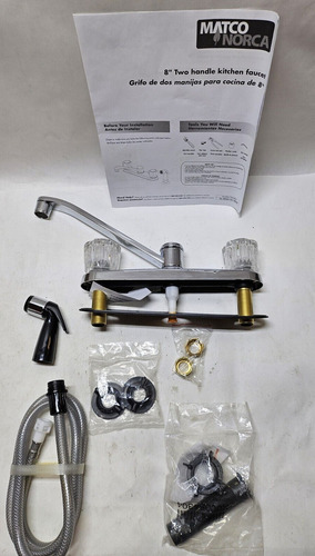 Matco Norca Cl-242c Classic Series 8 Two Handle Kitchen Bby
