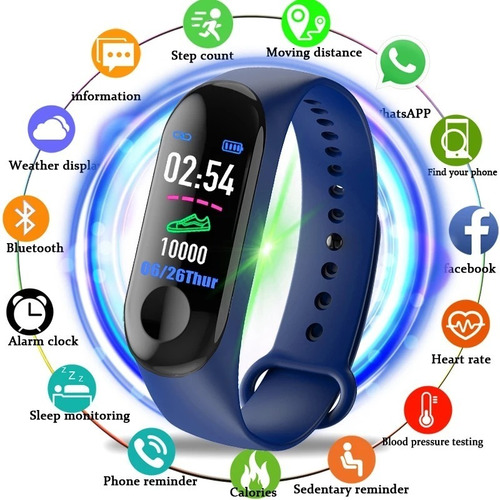 Smart Watch Smart Band Reloj Inteligente Regalo Madre Padre