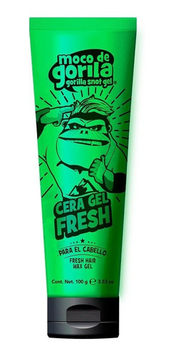 Cera Gel Fresh Para El Cabello Moco De Gorila 100g