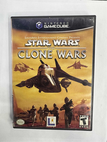 Star Wars Clone Wars Gamecube Completo *play Again* (Reacondicionado)