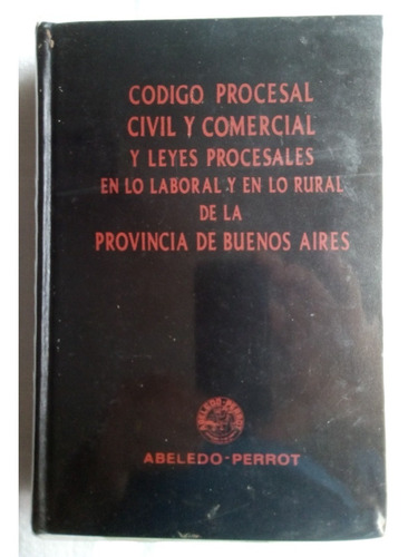 Libro Código Procesal Civil Comercial Laboral Rural Ba Usado