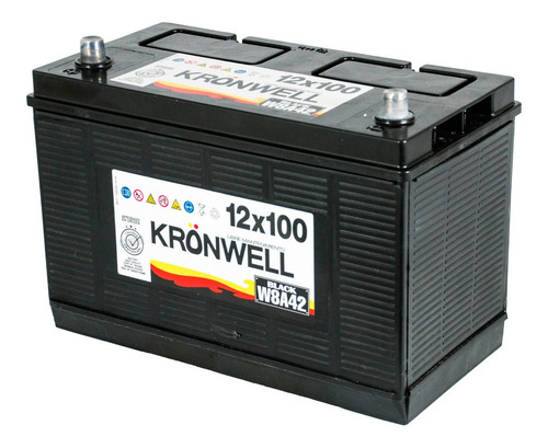 Imagen 1 de 10 de Bateria Kronwell 12x100 12v 100ah W8a42