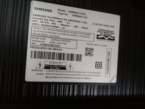 Tv Samsung 55 Polegadas 55nu7100g