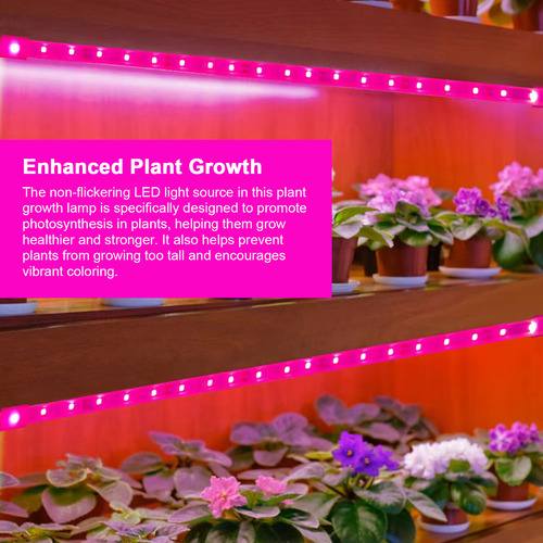 Tiras De Luz Led De Crecimiento Para Plantas De Interior: Le