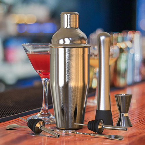 Para Pro Shaker Bartender Cuchara Elaboración Bebidas
