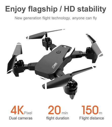Drone X Pro Racing Gps Mini Fpv Drone Rc Batería 1080p 2 