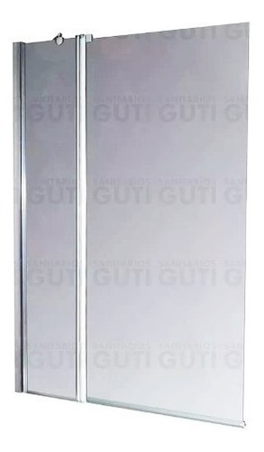 Mampara Baño Rebatible Vidrio Esmerilado Ferrum Nm02y