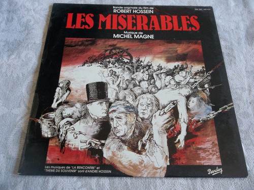 Les Miserables Magne / Hossein - Lp Vinilo Ost