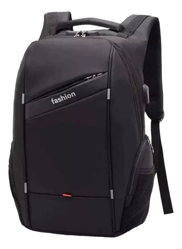 Bolso Mochila Antirrobo Candado Seguridad Porta Notebook Usb