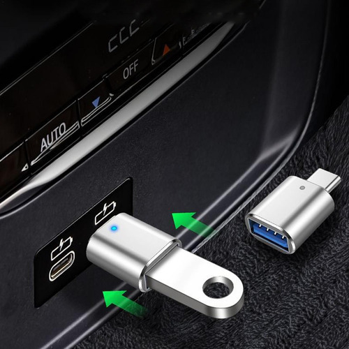 Adaptador Tipo C A Usb Adaptador Usb C A Usb 3.0 Con Luz Ada