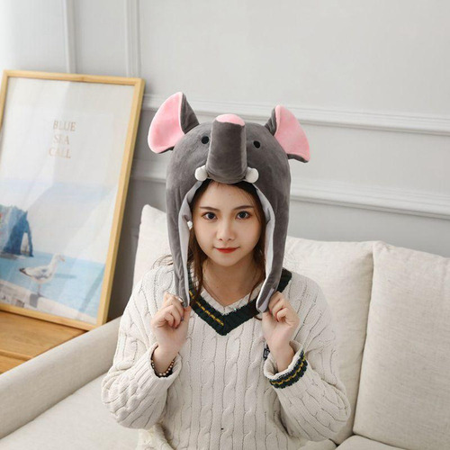 Gorro De Felpa For Animales, Gorro De Elefante, Gorro De