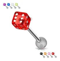 Comprar Piercing Lengua Pircing Lengua Dados Arito Dado Lengua Edone