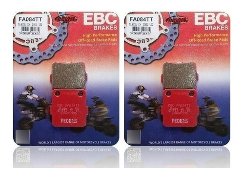 Pastillas Freno Ebc Brake Honda Trx 300 Ex Fourtrax