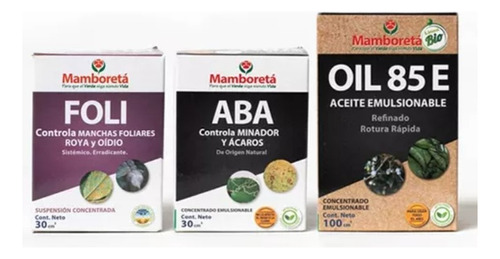 Combo Mamboretá® Foli + Aba + Oil 85e