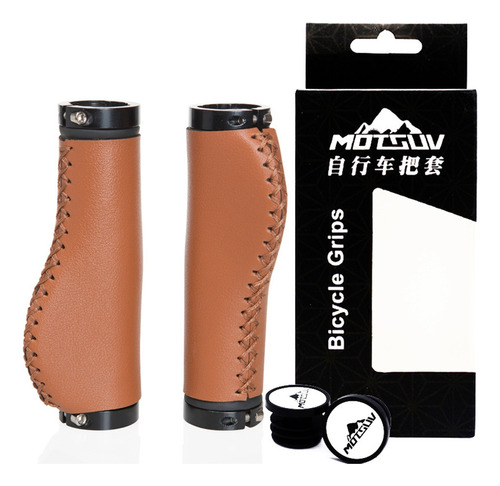 Empuñaduras Motsuv Handle Grips Para Bicicleta, Retro, Con C