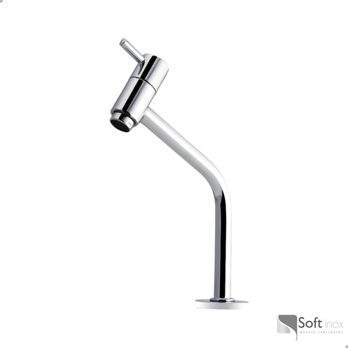 Torneira para banheiro Soft Inox Lavatório Link Cromado