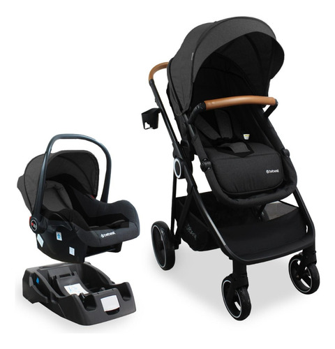 Coche Para Bebe Tipo Moises + Portabebe Cosmos Bebesit