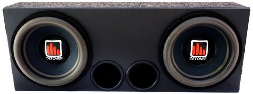 Caixa Dutada C/ 2 Subwoofer Detoner 12 800 Wrms Cada