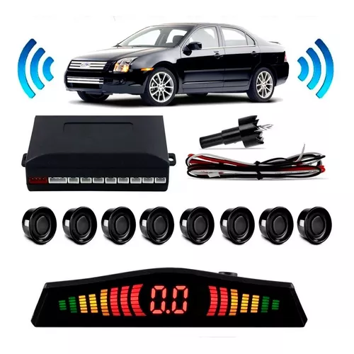 Parking Sensor 8 Sensor de Estacionamento Carro Automóvel Ré Radar