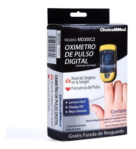 Oximetro De Pulso Choicemmed