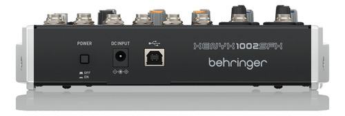 Behringer Xenyx 1002sfx Mezcladora De 10 Canales Con Efectos