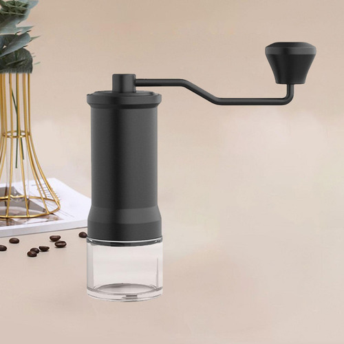 Molinillo De Café Manual De Acero Inoxidable Con Rebabas Y