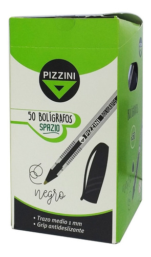 Boligrafo Pizzini Spazio Lapicera Trazo Medio Caja X50 U