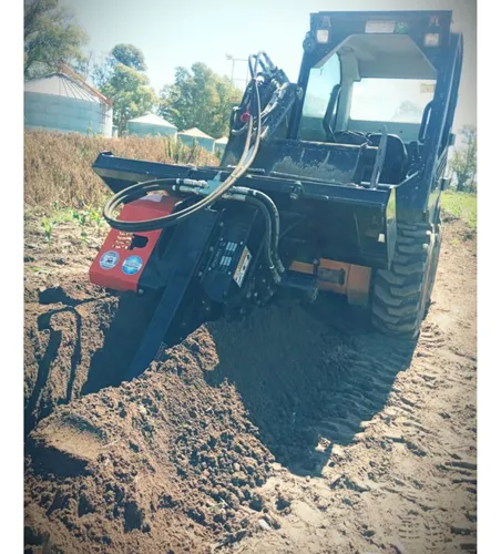 Implemento Zanjadora Za400 Pecarí - Minicargadora