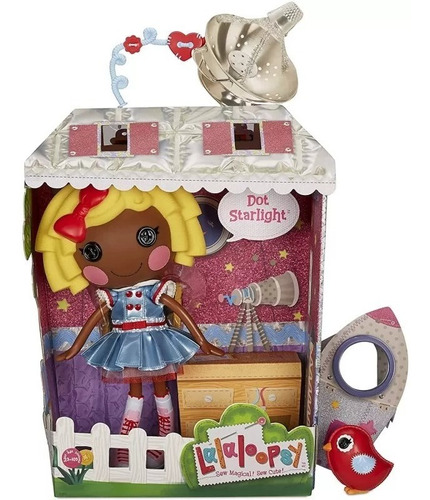 Muñeca Lalaloopsy Dot Starlight Mascota Pajaro 33cm Original