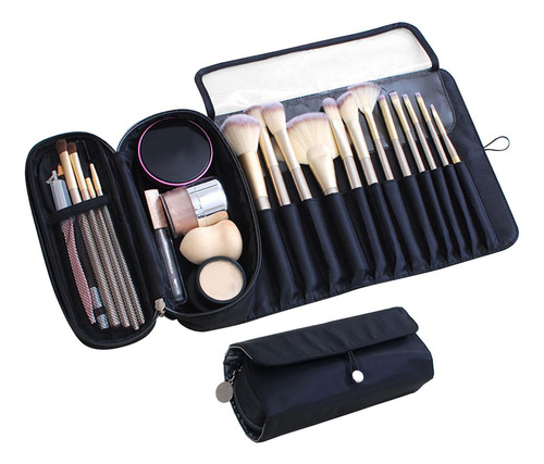Soporte Multifuncional Para Brochas De Maquillaje De Viaje