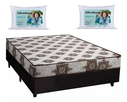 Sommier Colchón 2 Plazas 100% Espuma Cama Somier Dormitorio 