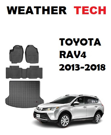 Alfombras Weather Tech Toyota Rav4 2013-2018