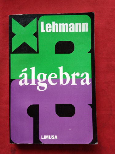 Lehman Algebra ( Usado ) 