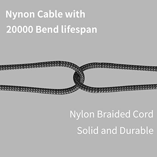 Cable De Carga Rápida Múltiple Usb C, Cable De Nailon Trenza