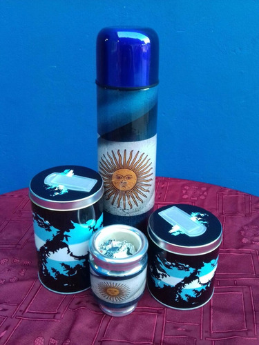 Equipo Matero Termo Mate Latas - Personalizados