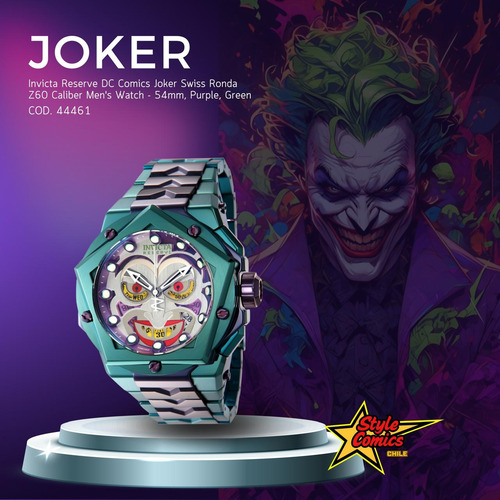 Invicta Reserve Dc Comics Joker Cod.44461