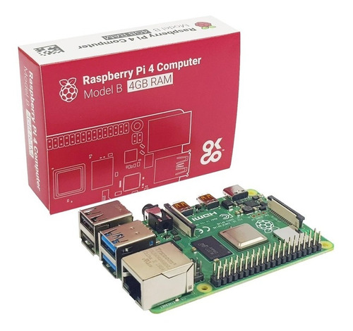 Raspberry Pi 4 Modelo B 4gb Ddr4 Ram (uk) Entrega Inmediata
