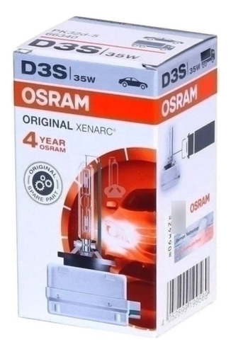 Bombillo Xenon D3s Para Audi A4 Año 09/17 Osram 35w