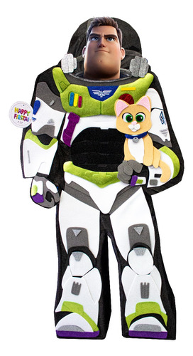 Piñata De Buzz Lightyear 80 Cm Decoración Fiesta Infantil