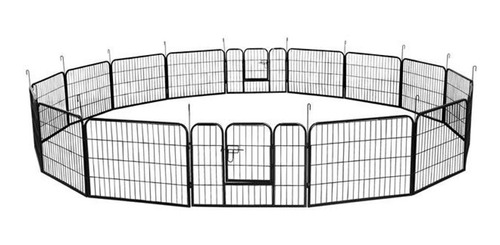 Corral De Juego Para Perros De 16 Paneles Resistentes 24''