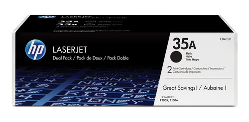 Toner Original Hp 35a Cb435d 2 Black