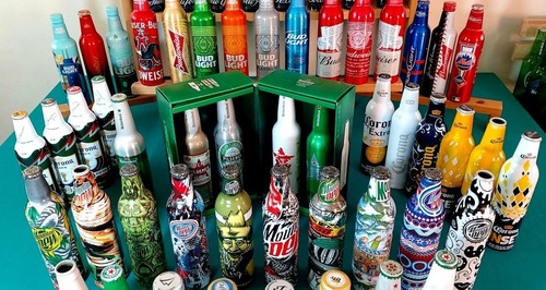 Latas De Cerveza Colección Heineken Corona Tecate Budweiser