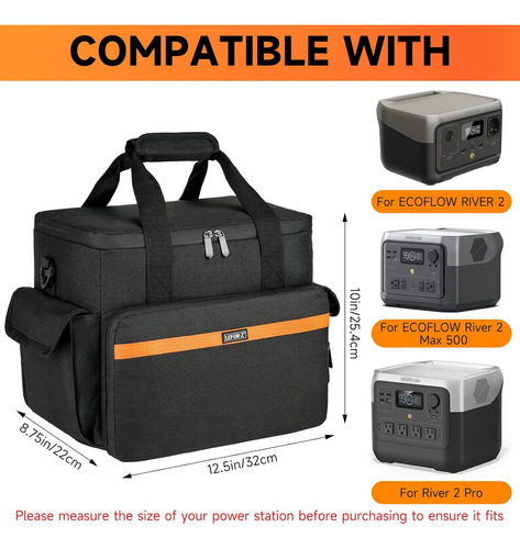Funda De Transporte Ecoflow River 2/2 Max/2 Pro - Bolsa Con