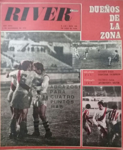 Revista River 1352 River 2 Gimnasia (mza.) 0 Y 3-0 Vs S.m.t