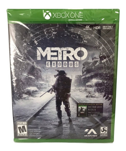 Metro Exodus Para Xbox One Nuevo Fisico 