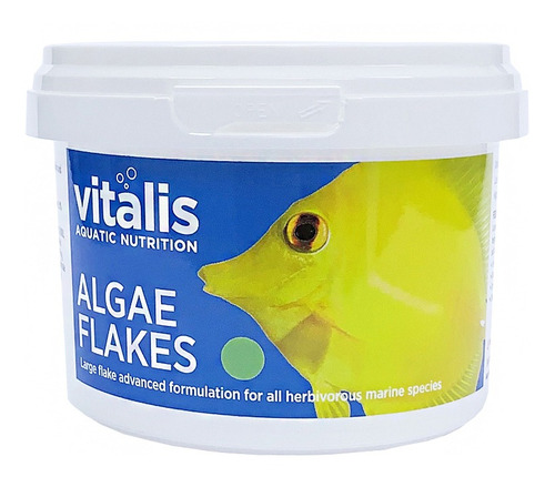 Vitalis Algae Marine Flakes 22g - Flocos - Ração Peixe