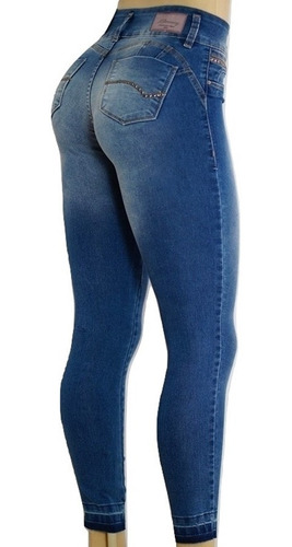 calça jeans feminina bege
